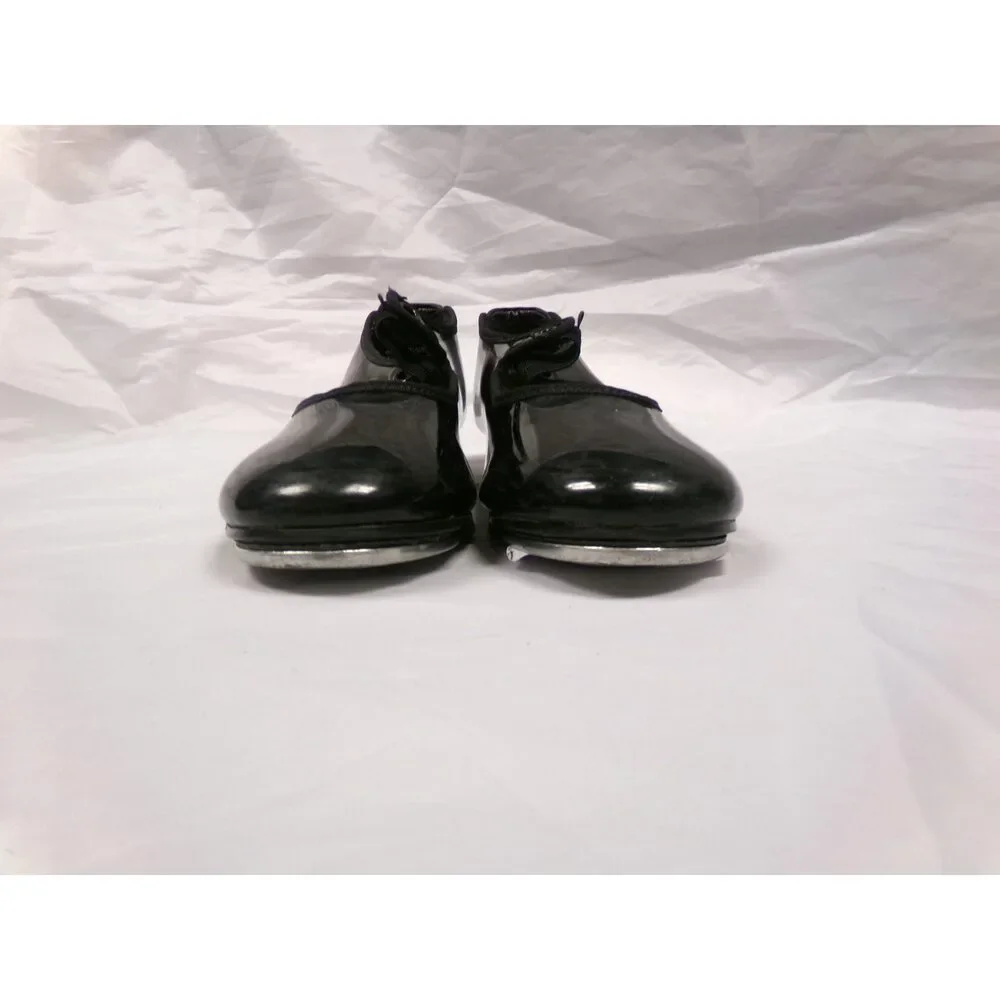 Pre-Owned Dance Tap Shoes Capezio Big Kids 11.5M Tyette Man Made Elastic Student